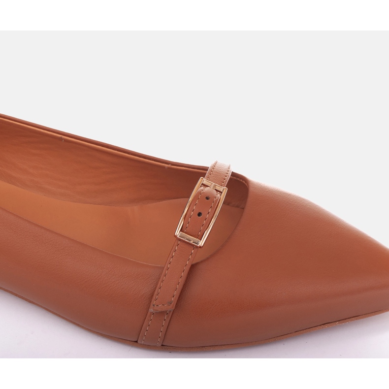 Marco Shoes las bailarinas de helen marrón 2