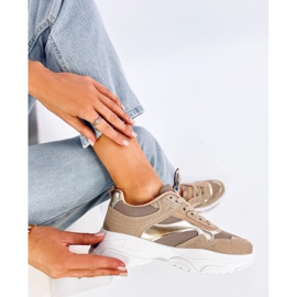 Zapatillas de mujer Baltha Caqui beige 4