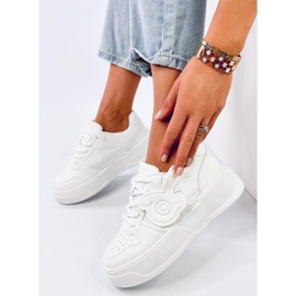Zapatillas Broady Allwhite con plataforma blanco 1