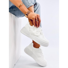 Zapatillas Broady Allwhite con plataforma blanco 2