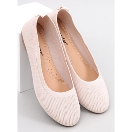 Cavaday Bailarinas calcetín beige 5