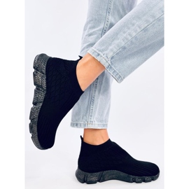 Deportivas Dardos calcetín negro 3