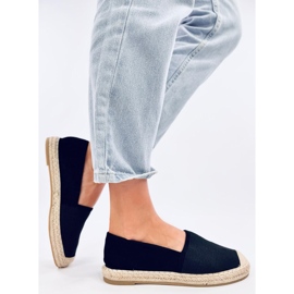 Alpargatas de lona de mujer Haydon Negro 3