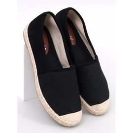 Alpargatas de lona de mujer Haydon Negro 5