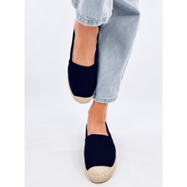 Alpargatas de lona de mujer Haydon Negro 1