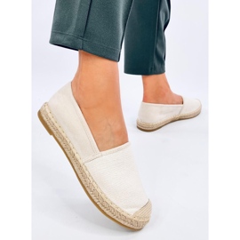 Alpargatas de lona mujer Haydon Beige 3