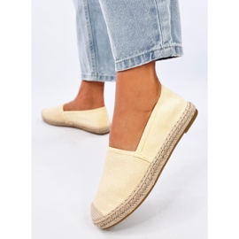 Alpargatas de lona de mujer Haydon Amarillo 4