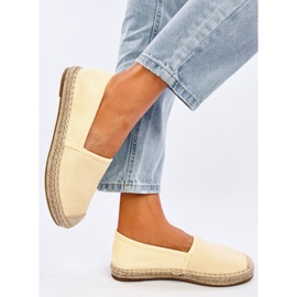 Alpargatas de lona de mujer Haydon Amarillo 3