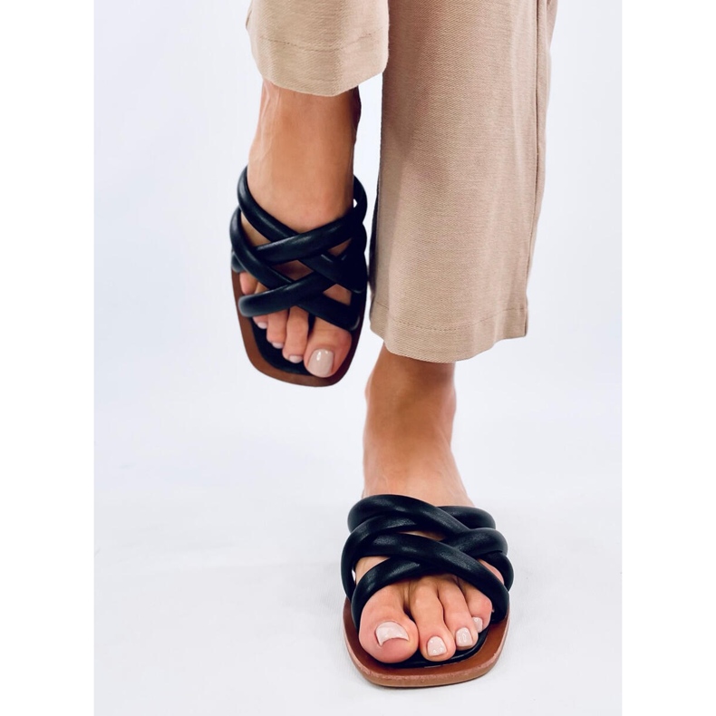 Pantuflas mujer Zola Negras negro 1 Pantuflas mujer Zola Negras negro 1