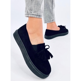 Mocasines borlas Krauss Negro 3