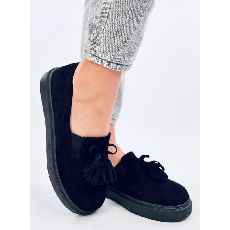 Mocasines borlas Krauss Negro 2