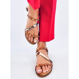 Sandalias mujer Maya Camel marrón 2