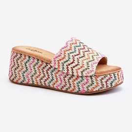 Chanclas de Cuña Mujer Blanco Vanarila 2 Chanclas de Cuña Mujer Blanco Vanarila 2