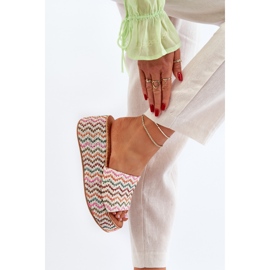 Chanclas de Cuña Mujer Blanco Vanarila 5