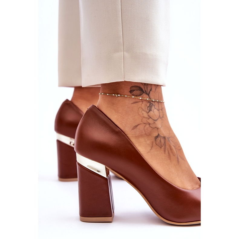 Lewski Shoes Zapatos De Salón De Piel Lewski 3117 Marrón 4