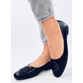 Elegantes bailarinas Irvina Black negro 1