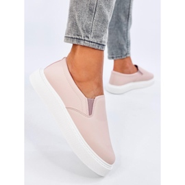 Zapatillas sin cordones Allams en rosa rosado 3