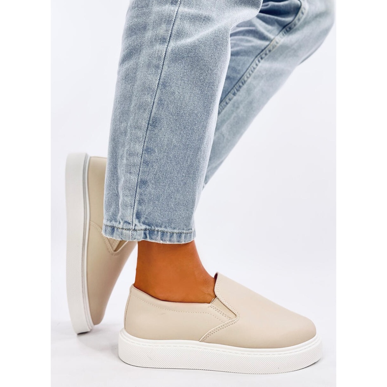 Allams Zapatillas slip-on beige 2