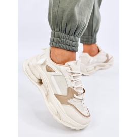 Deportivas mujer Lancasi Beige Caqui 3