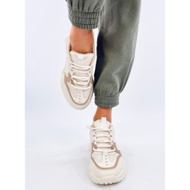 Deportivas mujer Lancasi Beige Caqui 1
