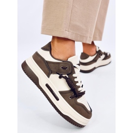 Zapatillas Clavell Coffee suela alta marrón 5
