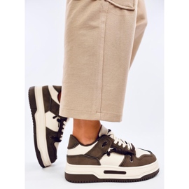 Zapatillas Clavell Coffee suela alta marrón 4