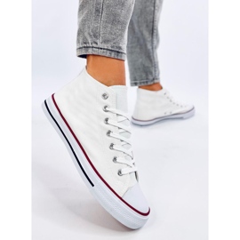 Zapatillas altas clásicas Calado White blanco 2