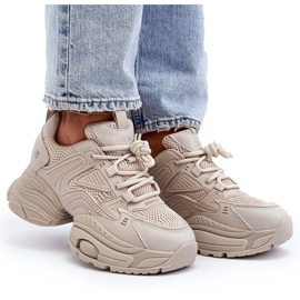 Zapatillas con suela maciza GOE NN2N4046 Beige 10