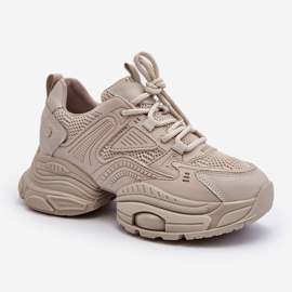 Zapatillas con suela maciza GOE NN2N4046 Beige 2