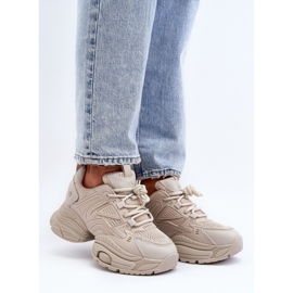 Zapatillas con suela maciza GOE NN2N4046 Beige 3