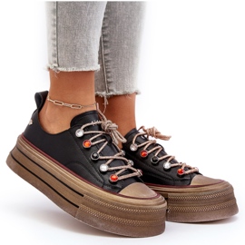 Zapatillas Mujer Plataforma GOE NN2N4053 Negro 10