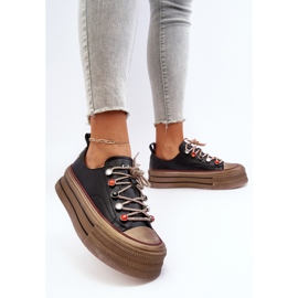 Zapatillas Mujer Plataforma GOE NN2N4053 Negro 4