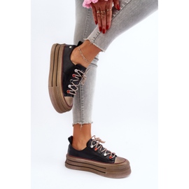 Zapatillas Mujer Plataforma GOE NN2N4053 Negro 7