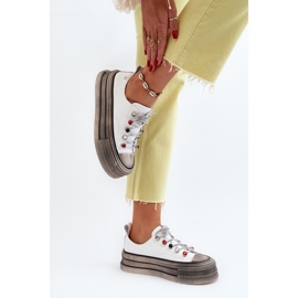 Zapatillas Mujer Plataforma GOE NN2N4054 Blanco 11