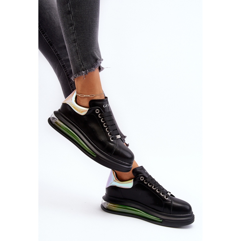 Zapatillas Mujer Piel GOE NN2N4030 Negro 2