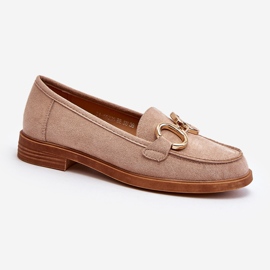 Vinceza Mocasines Mujer Ante Con Adorno Beige Echonesa 1 Vinceza Mocasines Mujer Ante Con Adorno Beige Echonesa 1