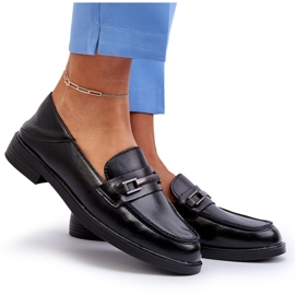 Vinceza Mocasines Mujer Piel Negro Nurea 9