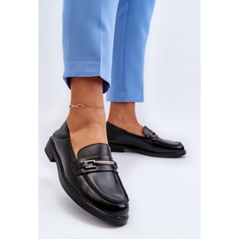 Vinceza Mocasines Mujer Piel Negro Nurea 3