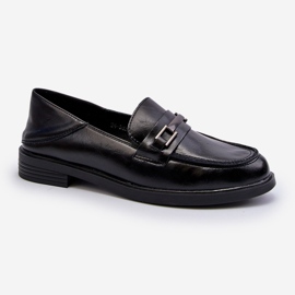 Vinceza Mocasines Mujer Piel Negro Nurea 1