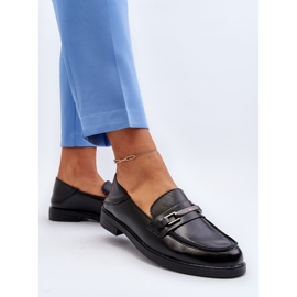 Vinceza Mocasines Mujer Piel Negro Nurea 5