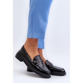 Vinceza Mocasines Mujer Piel Negro Nurea 2