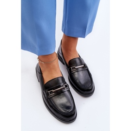Vinceza Mocasines Mujer Piel Negro Nurea 6