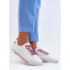 Vinceza Zapatillas Mujer Piel Blancas Litzy blanco 3