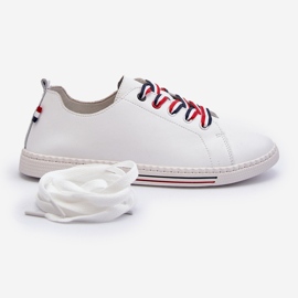 Vinceza Zapatillas Mujer Piel Blancas Litzy blanco 7