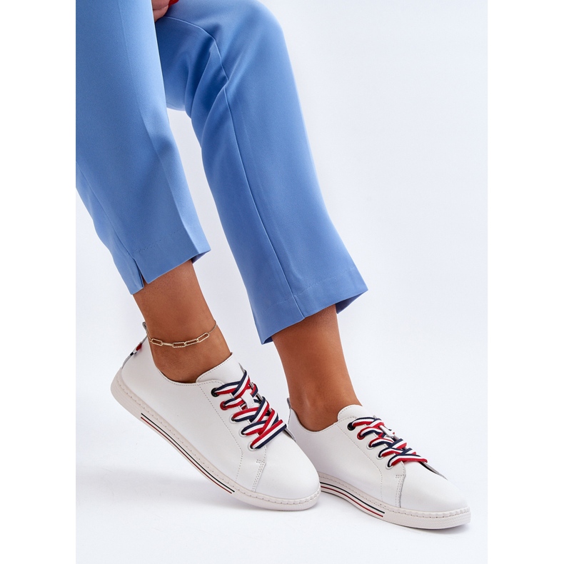 Vinceza Zapatillas Mujer Piel Blancas Litzy blanco 1