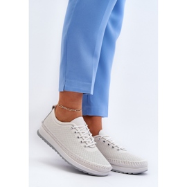 Vinceza Zapatillas Deportivas Mujer Piel Zapatillas Blanco Lalnai 3