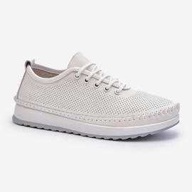 Vinceza Zapatillas Deportivas Mujer Piel Zapatillas Blanco Lalnai 2