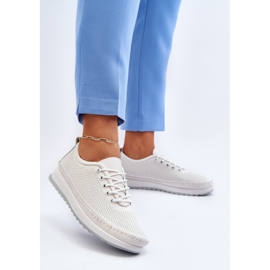 Vinceza Zapatillas Deportivas Mujer Piel Zapatillas Blanco Lalnai 4