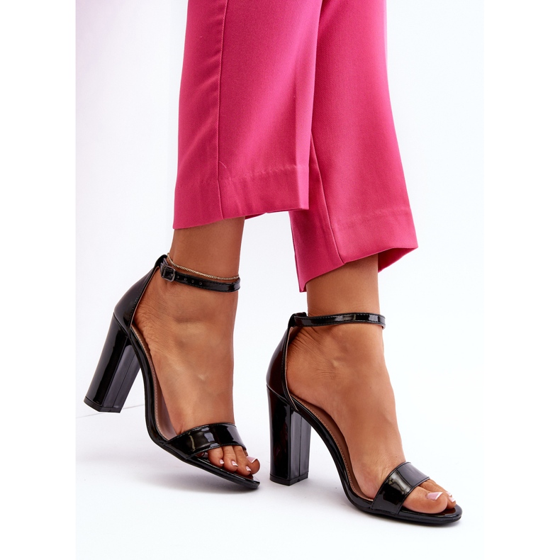 Sandalias de tacón alto Thakko negras negro 2 Sandalias de tacón alto Thakko negras negro 2