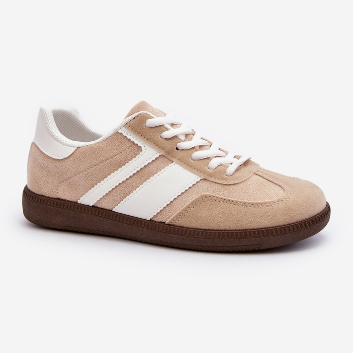 Zapatillas Bajas Mujer Zapatillas Deportivas Beige Eudiopis 2